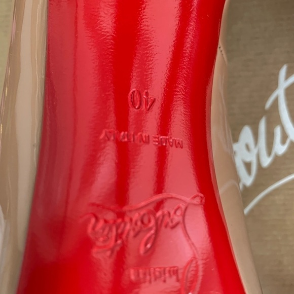 CHRISTIAN LOUBOUTIN So Kate Patent Pointed-Toe Red Sole Pump - Picture 8 of 12
